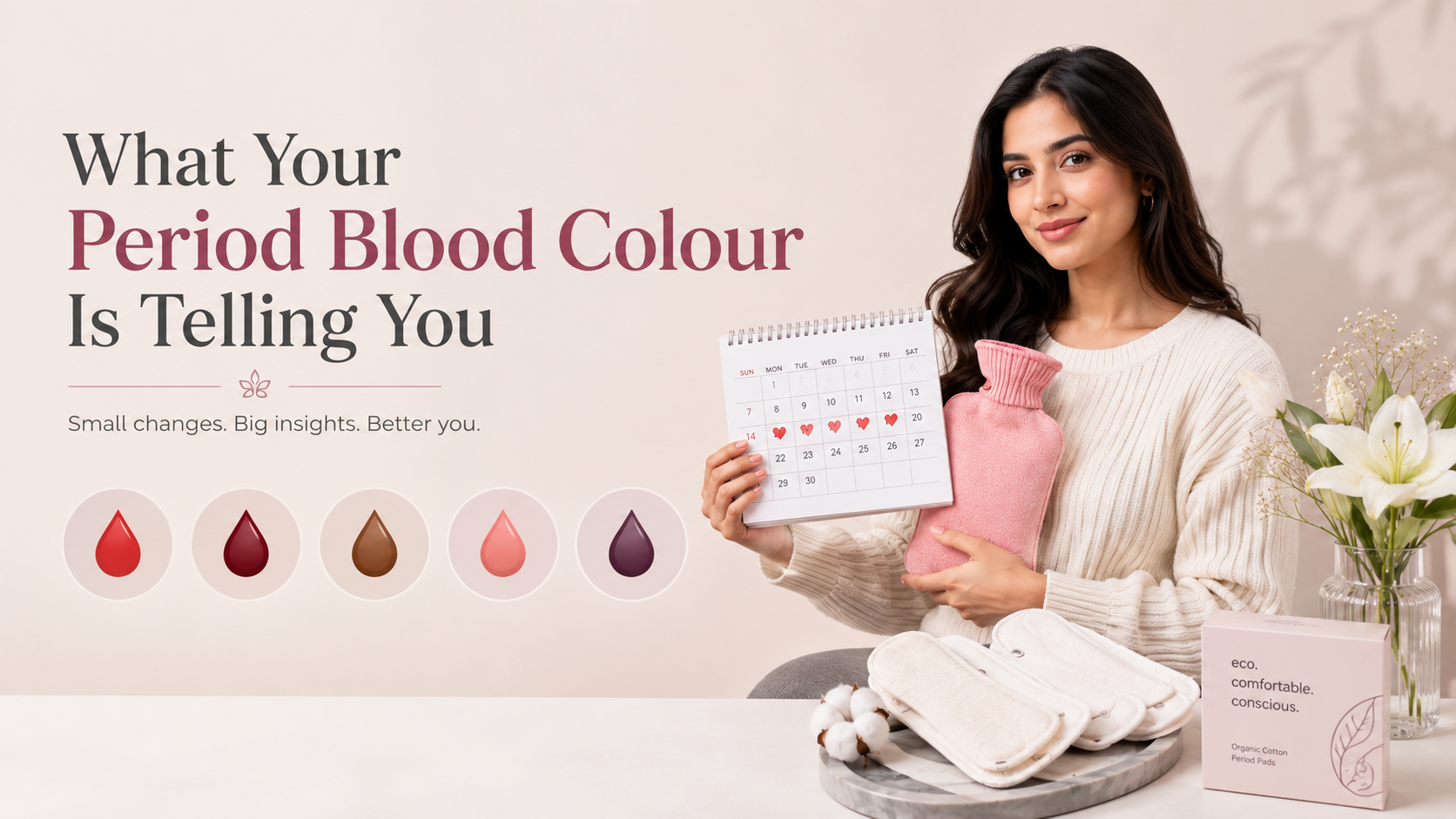 What Your Period Blood Colour Is Telling You?