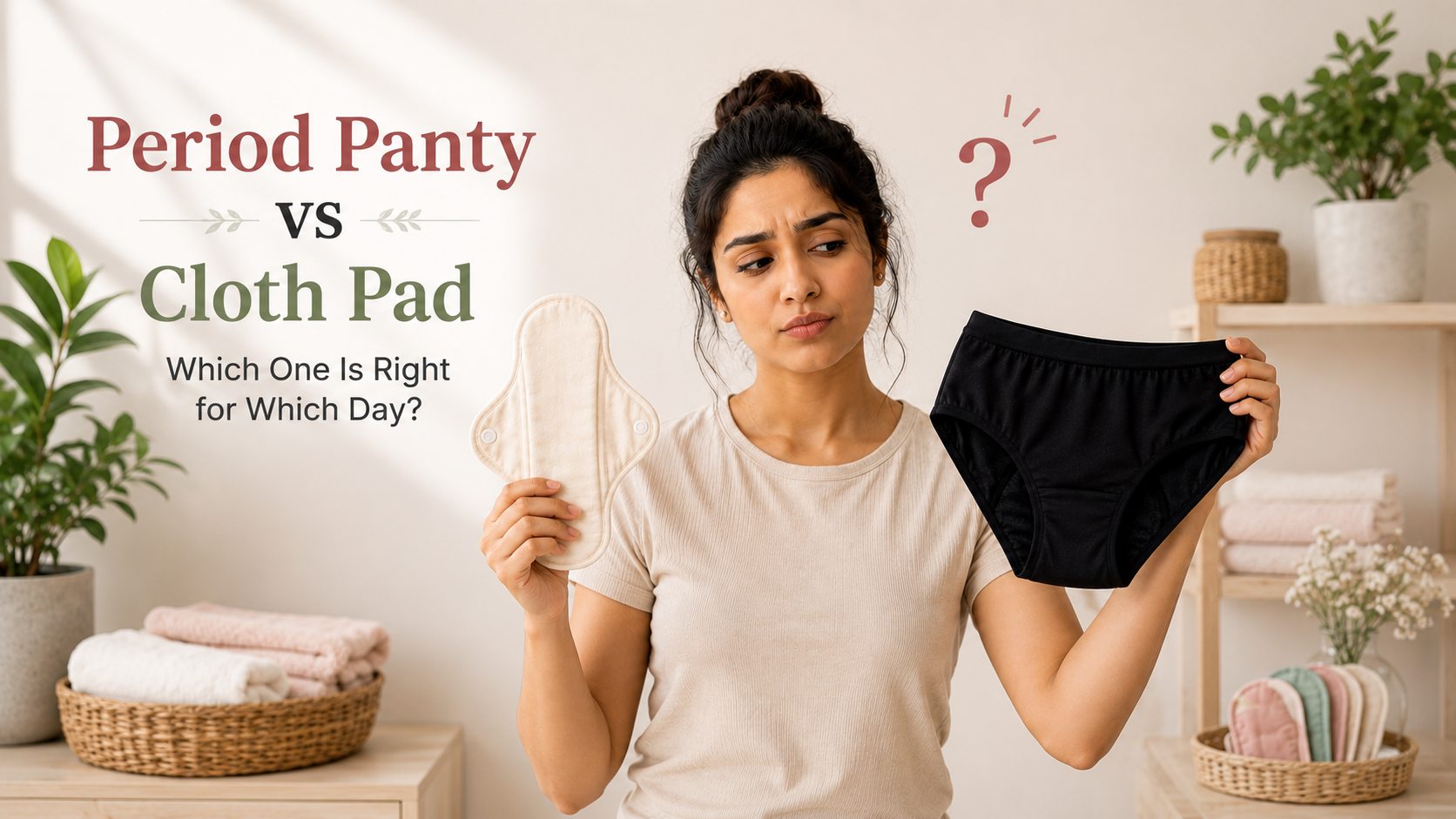 Period Panty vs Cloth Pad: Which One Is Right for Which Day?