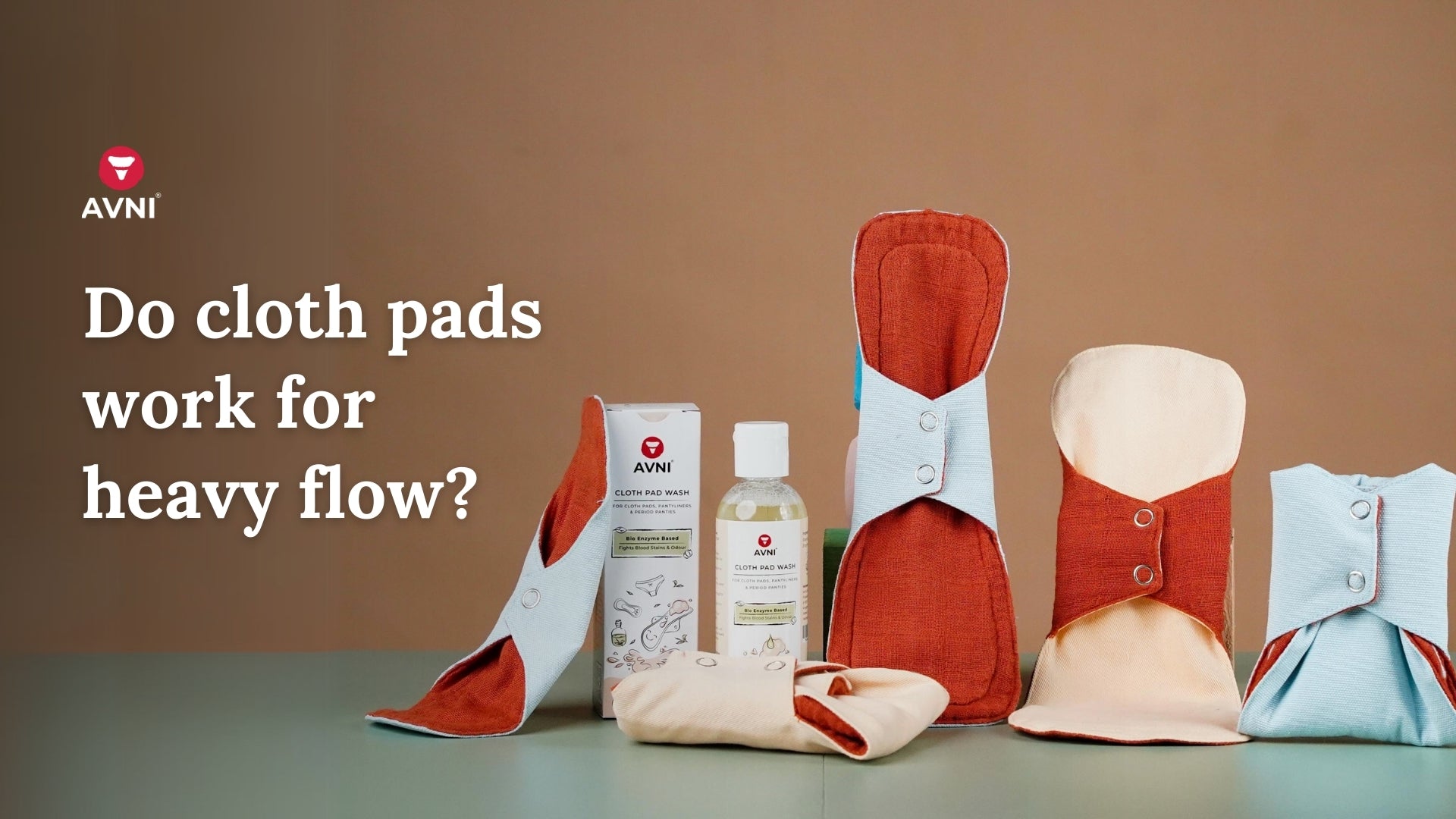 Do cloth pads work for heavy flow?