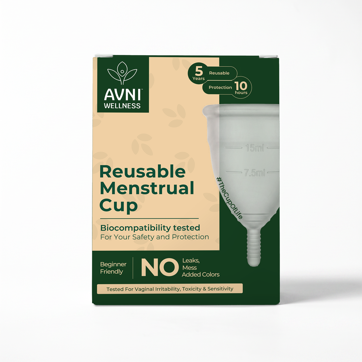 Menstrual Cup | Biocompatibility Tested Reusable Period Cup - BUY3@999