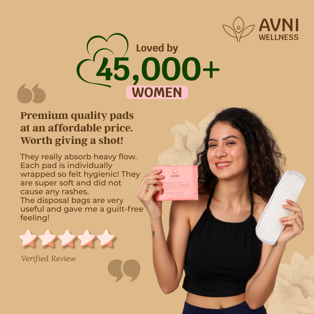 Rashfree Sanitary Pads - 4 Pads (TRIAL PACK)