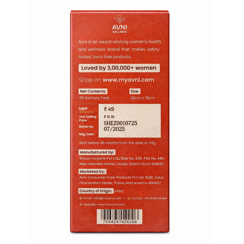 Rashfree, Ultra-thin Sanitary Pads