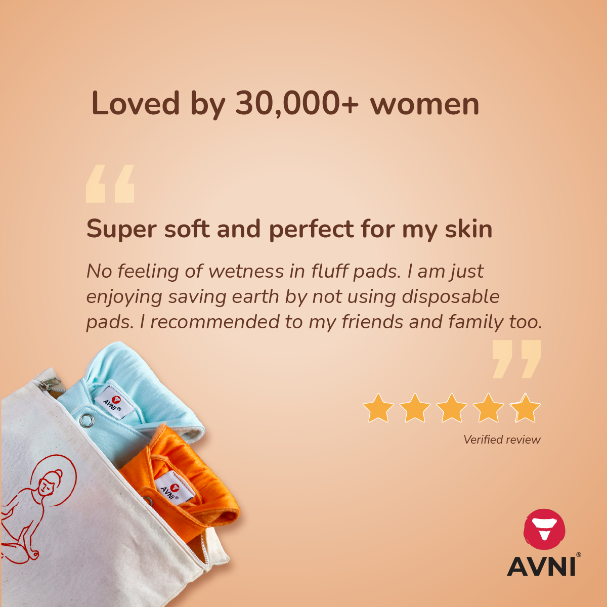 Fluff Period Pads(Clearance sale)