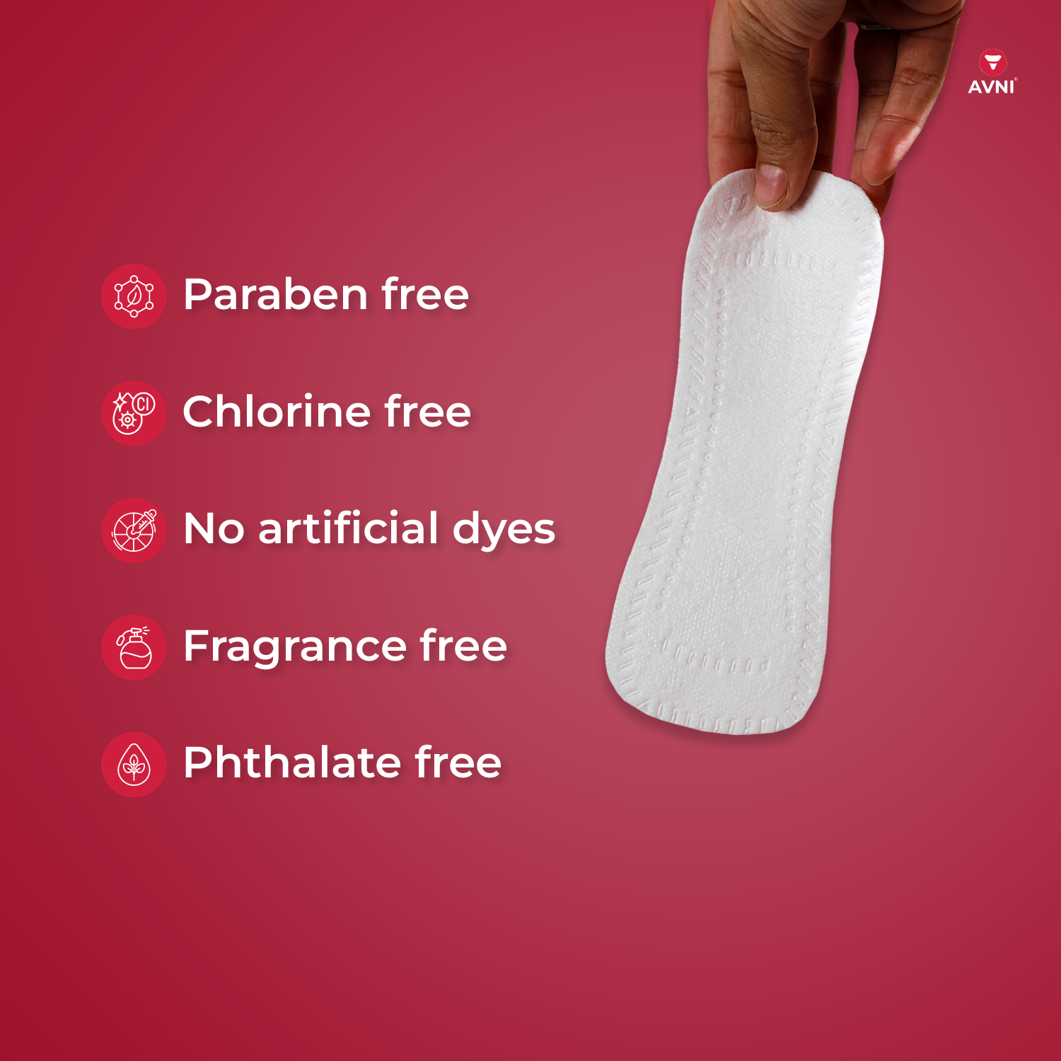 Panty Liners - Disposable Cotton pads (pack of 6)