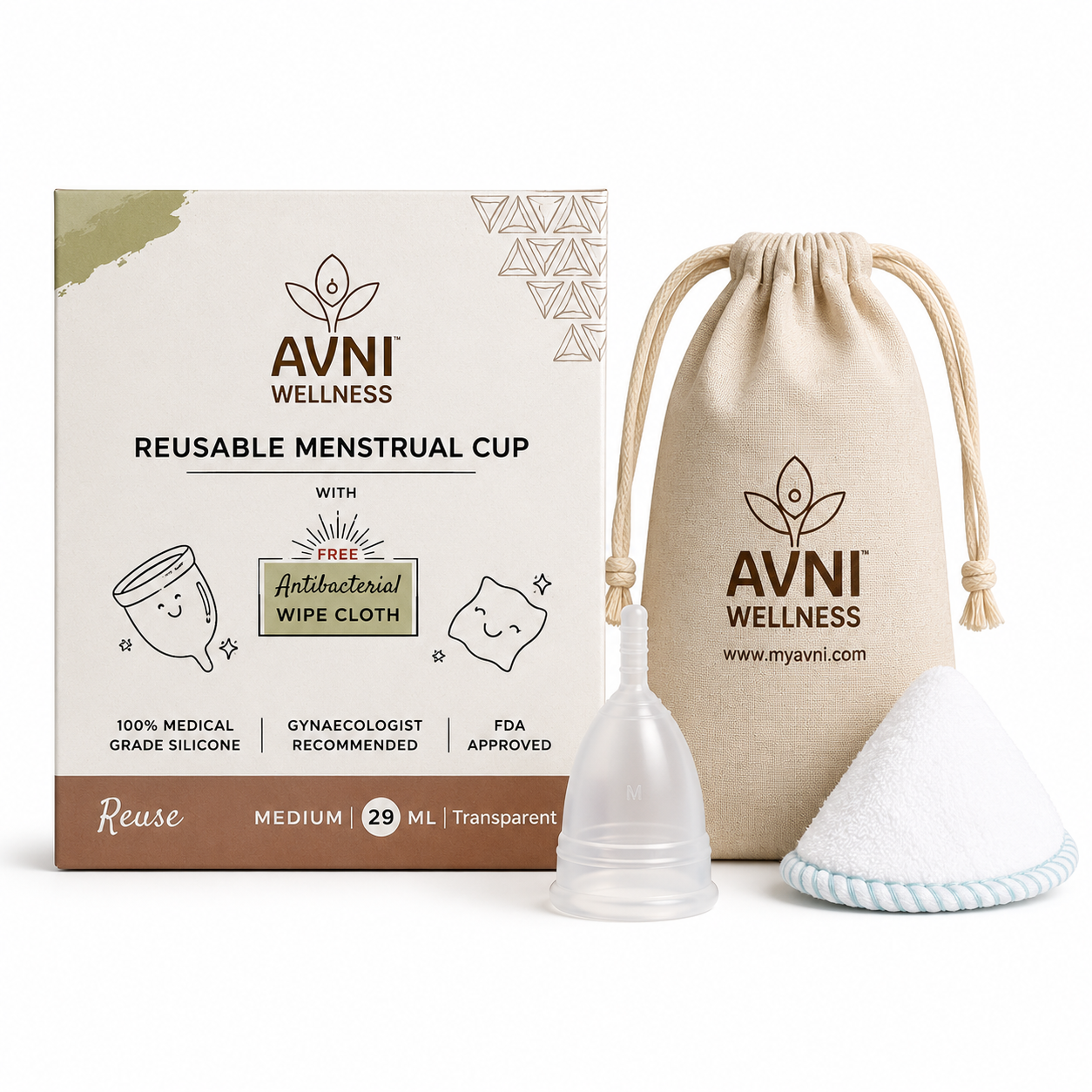 Menstrual Cup - Biocompatibility Tested Sanitary Cup