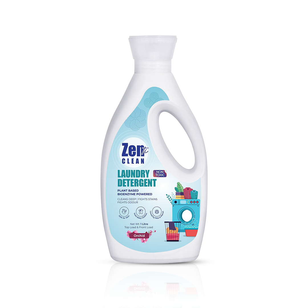ZentiClean™ Laundry Liquid Detergent - Natural Detergent