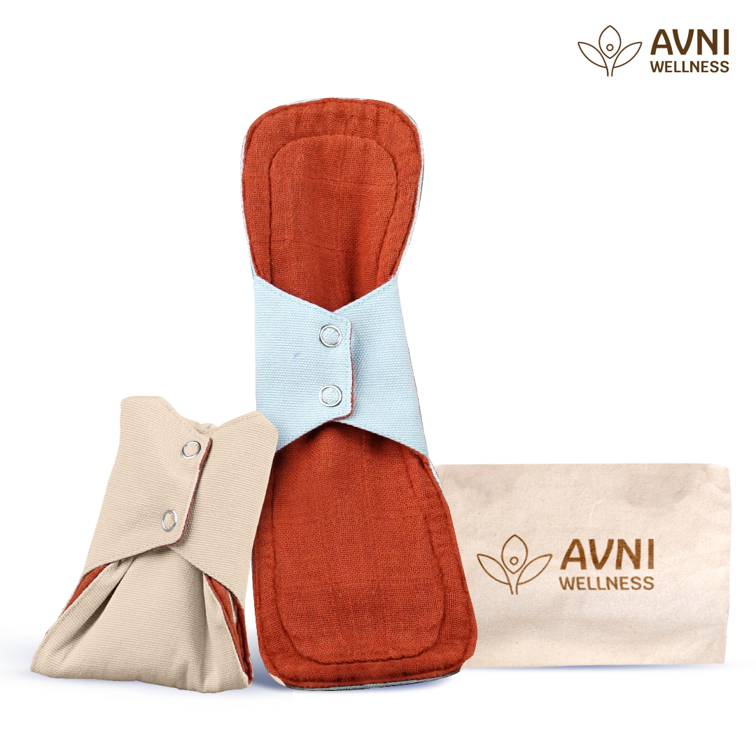 Lush Reusable Cloth pads Avni Wellness period pad