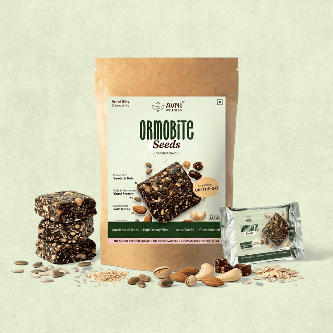 Ormobite Seed Snack Bite Avni Wellness