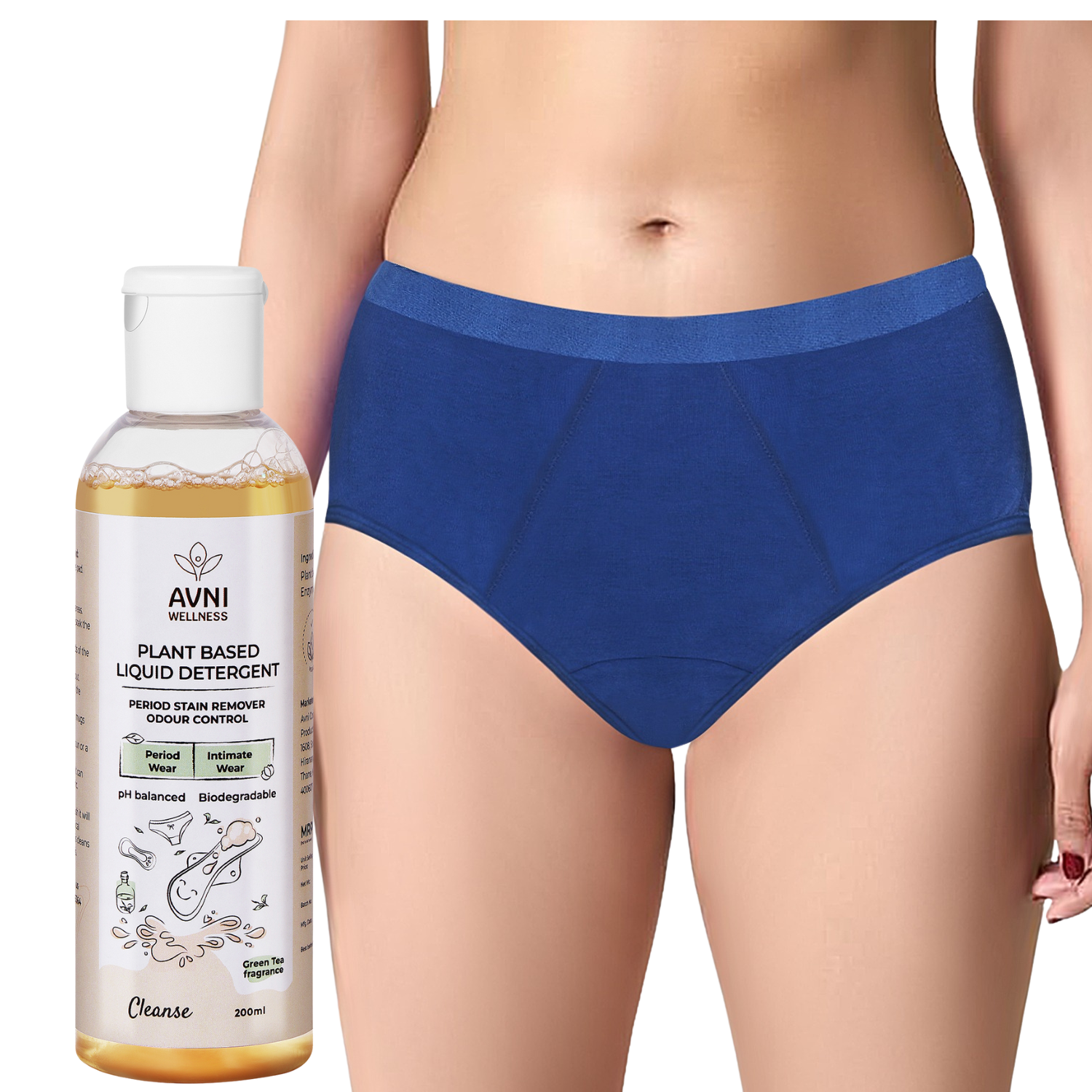 Reusable Period Panty with Stain Remover Avni Wellness