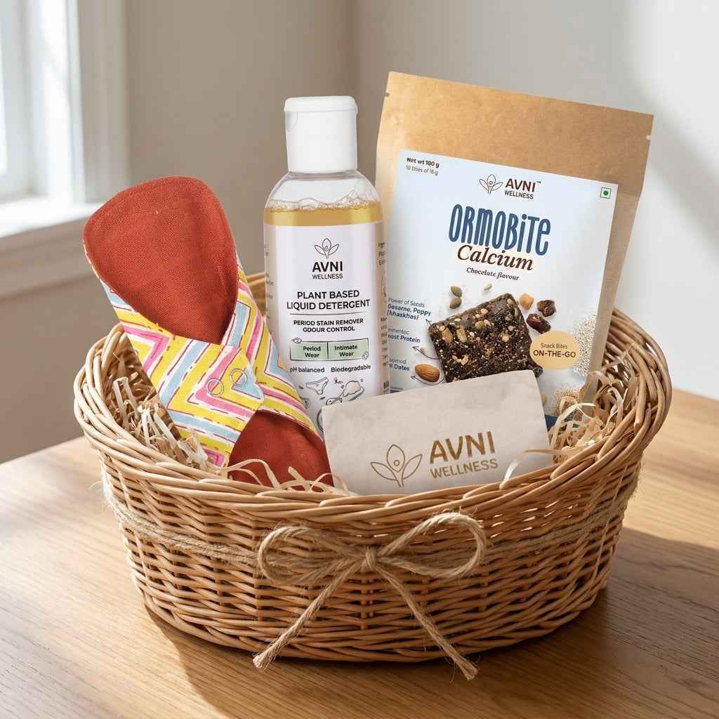 Meno-mama care bundle with reusable liner