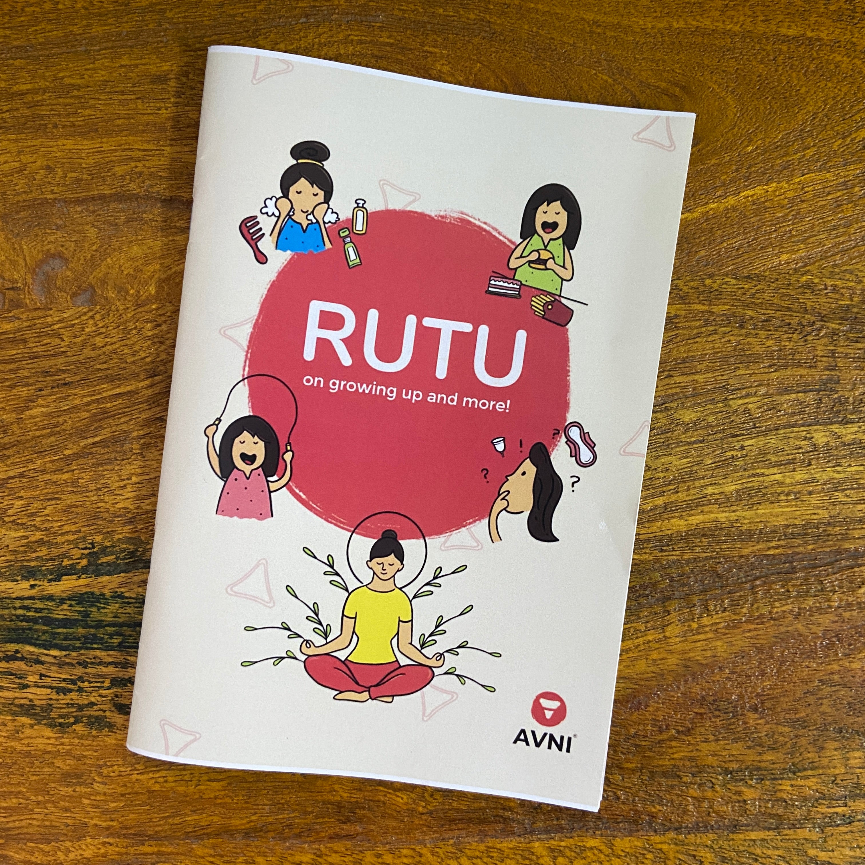 My First Period Book RUTU, Illustrative on growing up and more