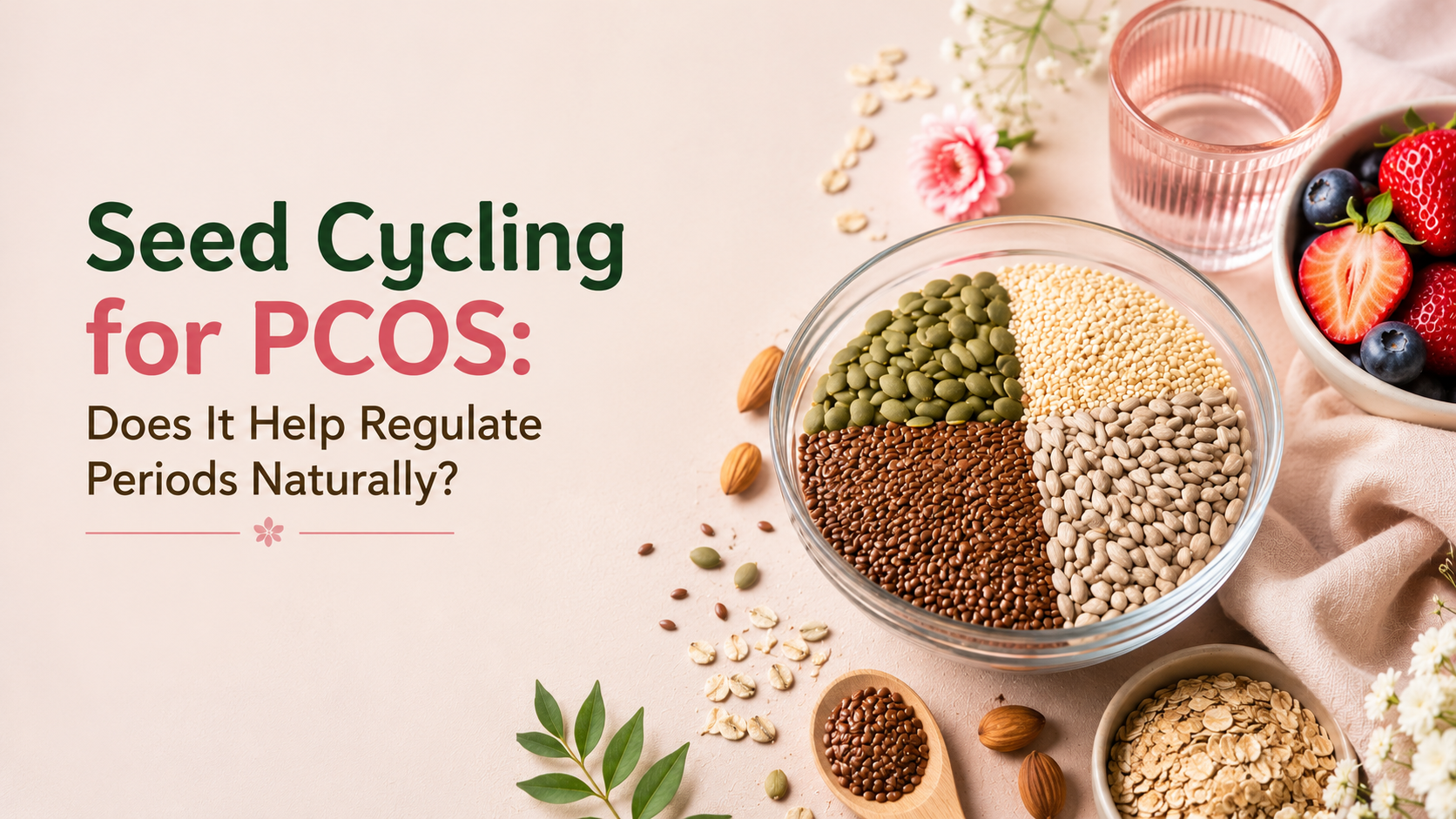 Seed Cycling for PCOS: Does It Help Regulate Periods Naturally?