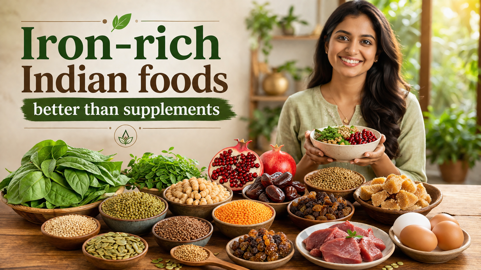 Iron-rich Indian foods better than supplements