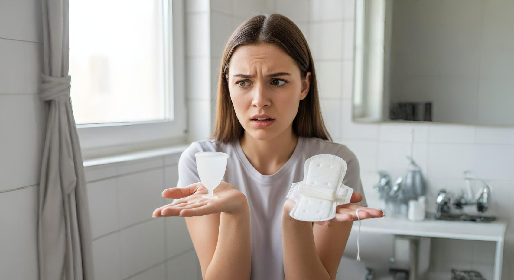 menstrual cups and reusable pads AVNI