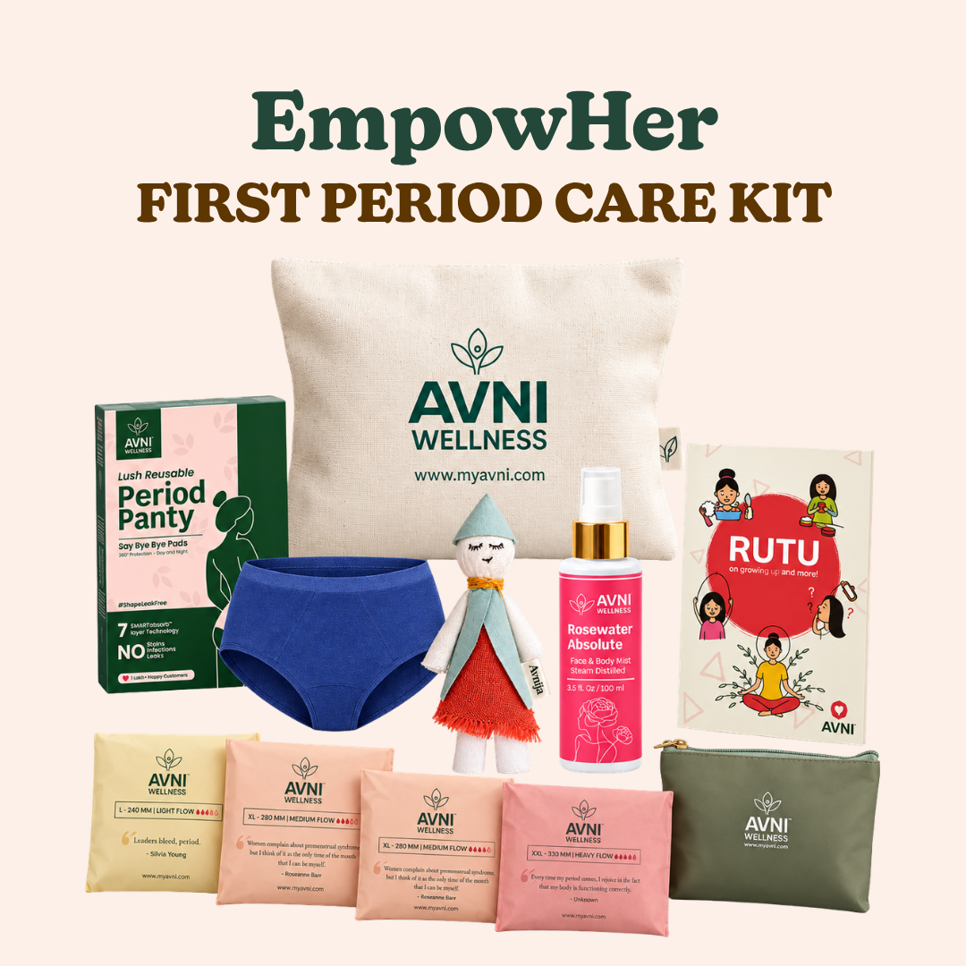 EmpowHer First Period Care Kit (With Period Panty)