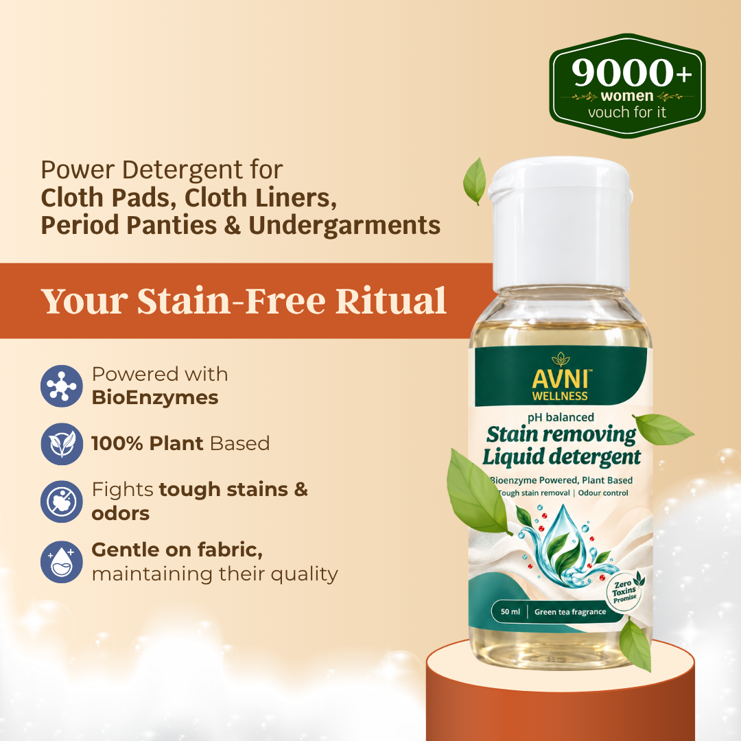 Period Stain Remover Liquid Detergent, 50 ml