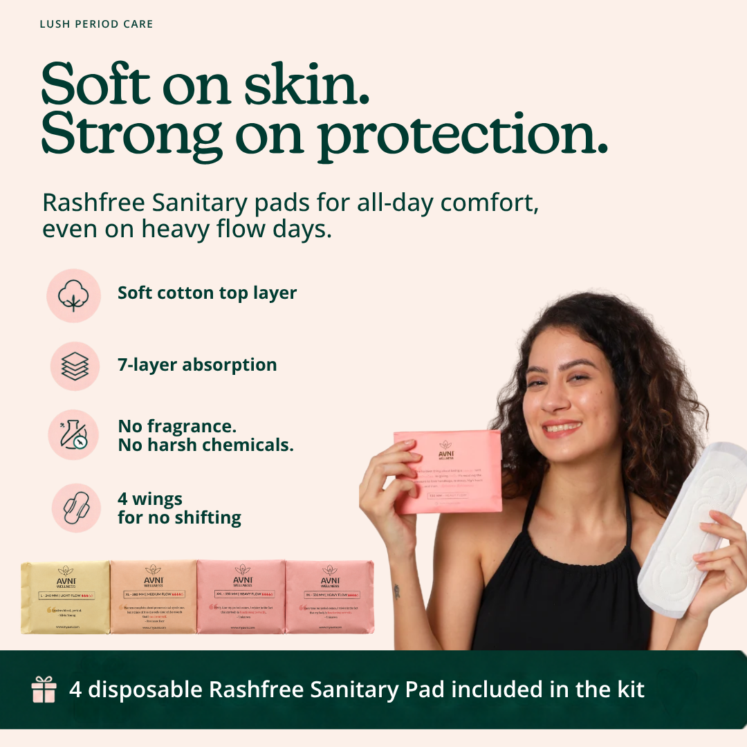 EmpowHer First Period Care Kit (With Period Panty)