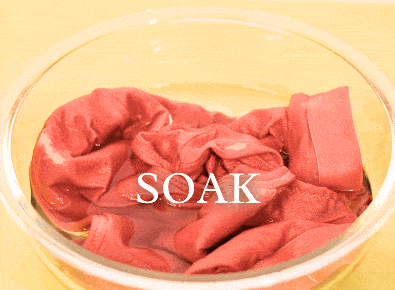 Toss in washing machine or Wash with hands