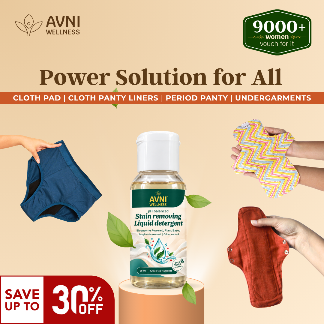 Period Stain Remover Liquid Detergent, 50 ml