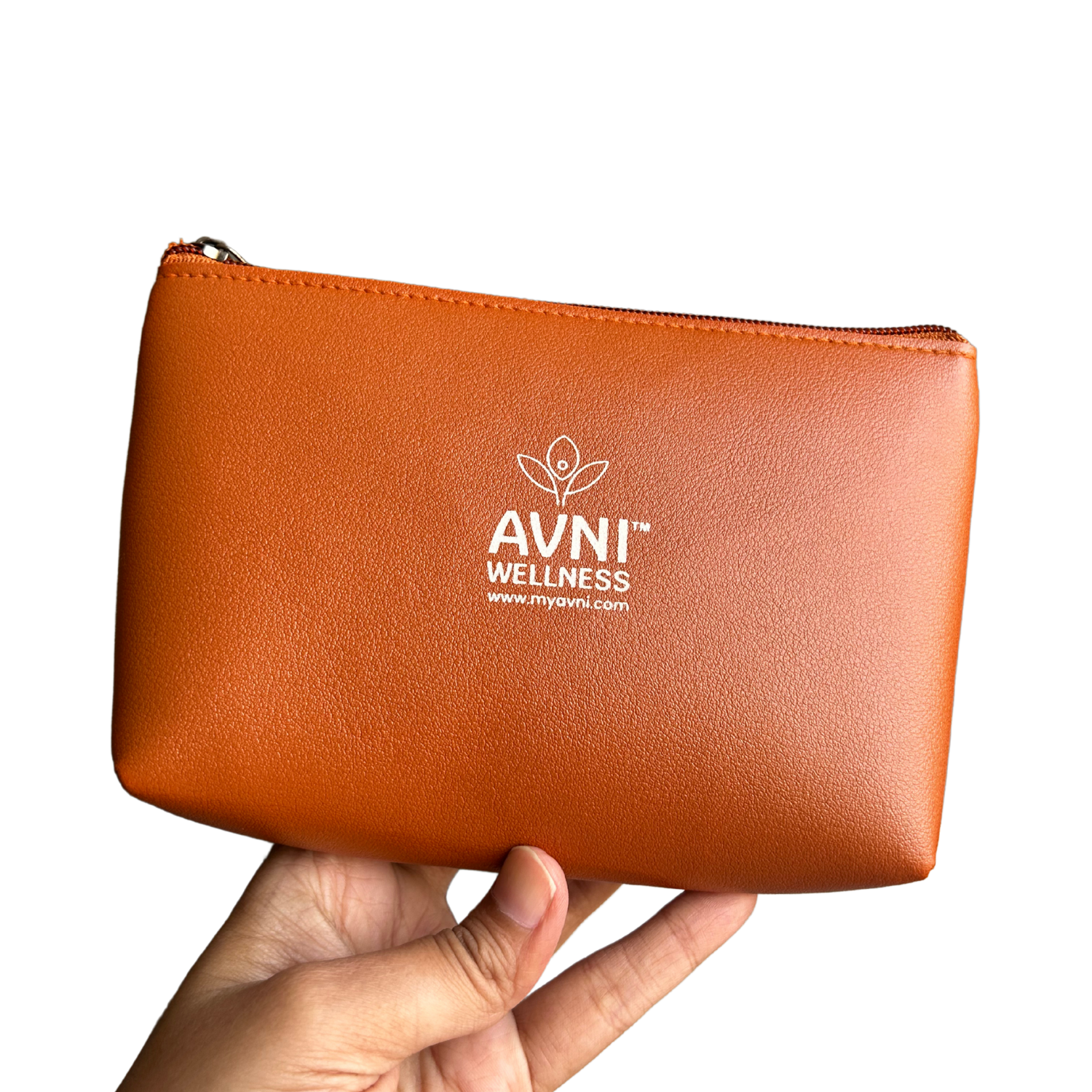 Avni Wellness Canvas travel pouch for pads toiletries skincare cosmetics