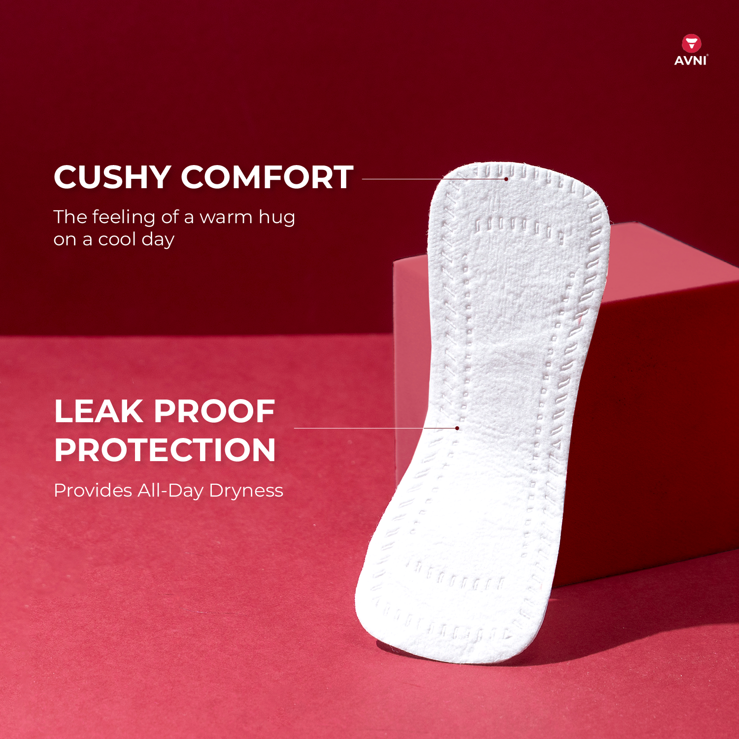 Avni Wellness Cotton Panty Liners Coverage Benefits comparison