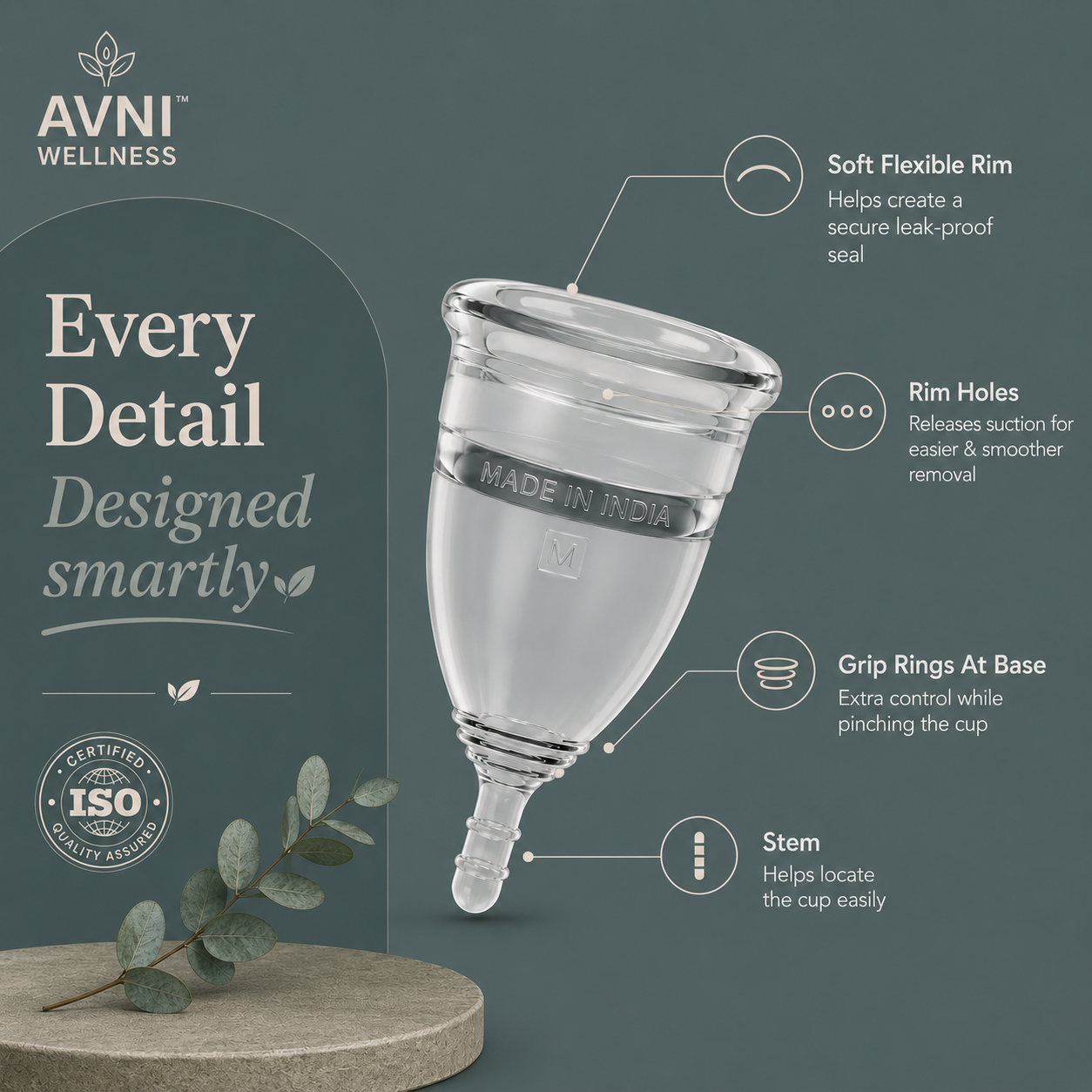 Menstrual Cup - Biocompatibility Tested Sanitary Cup