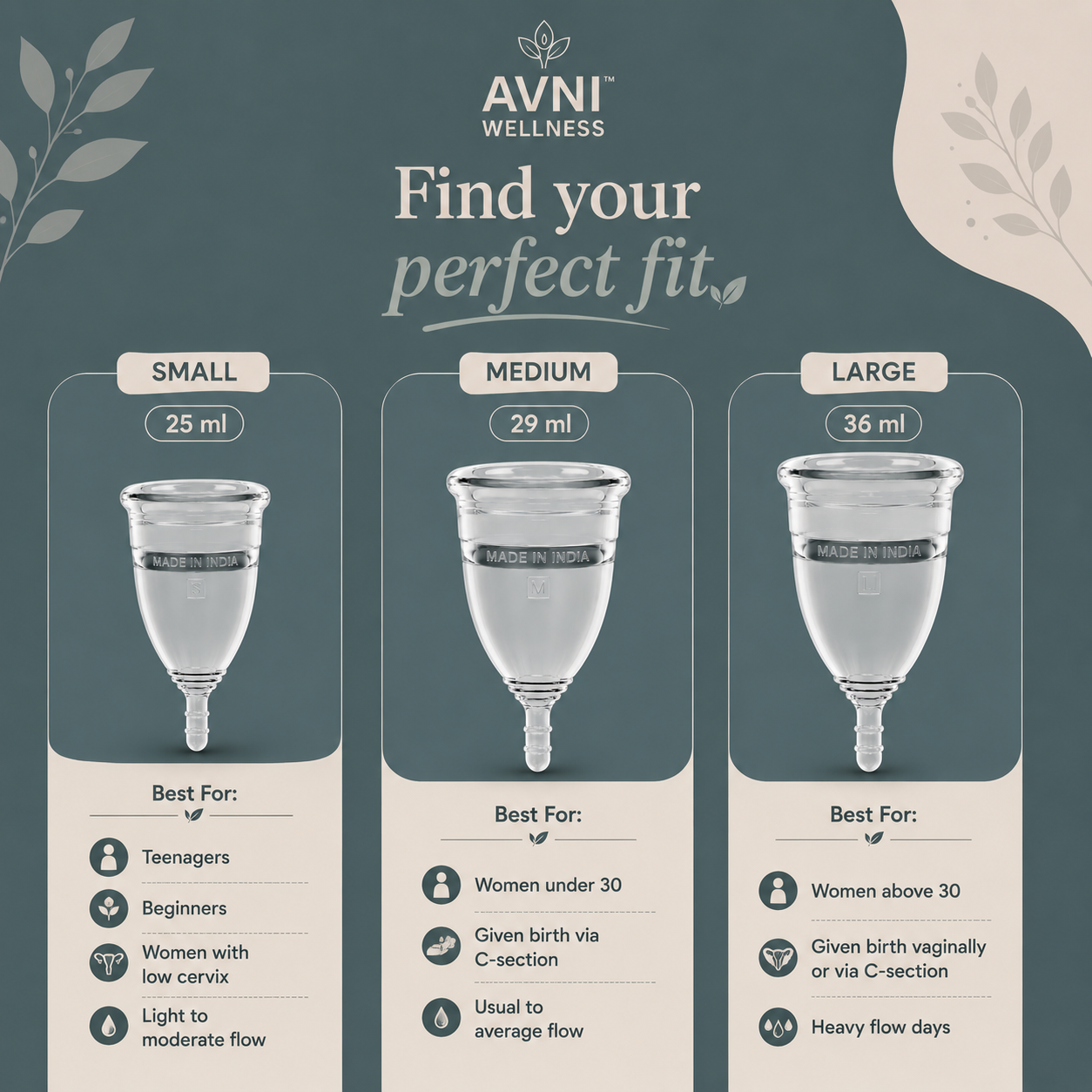 Menstrual Cup - Biocompatibility Tested Sanitary Cup