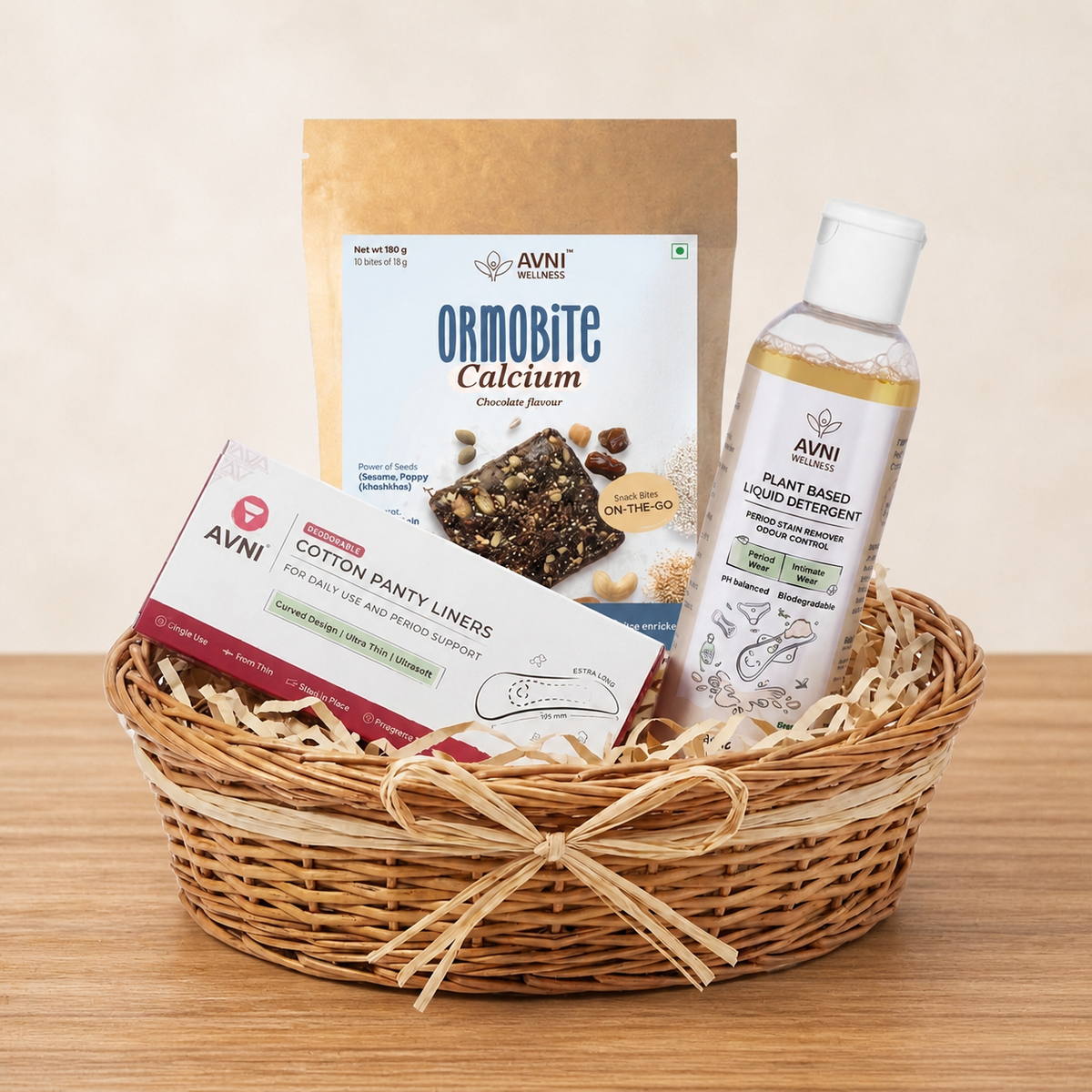 Meno-Mama care bundle - Disposable panty liner + Ormobite Calcium + Stain removing detergent thumbnail 2