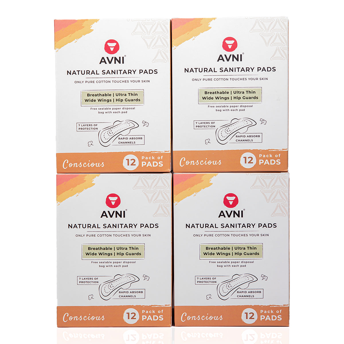 Rashfree Sanitary Pads - Cotton Pads SAVER PACK