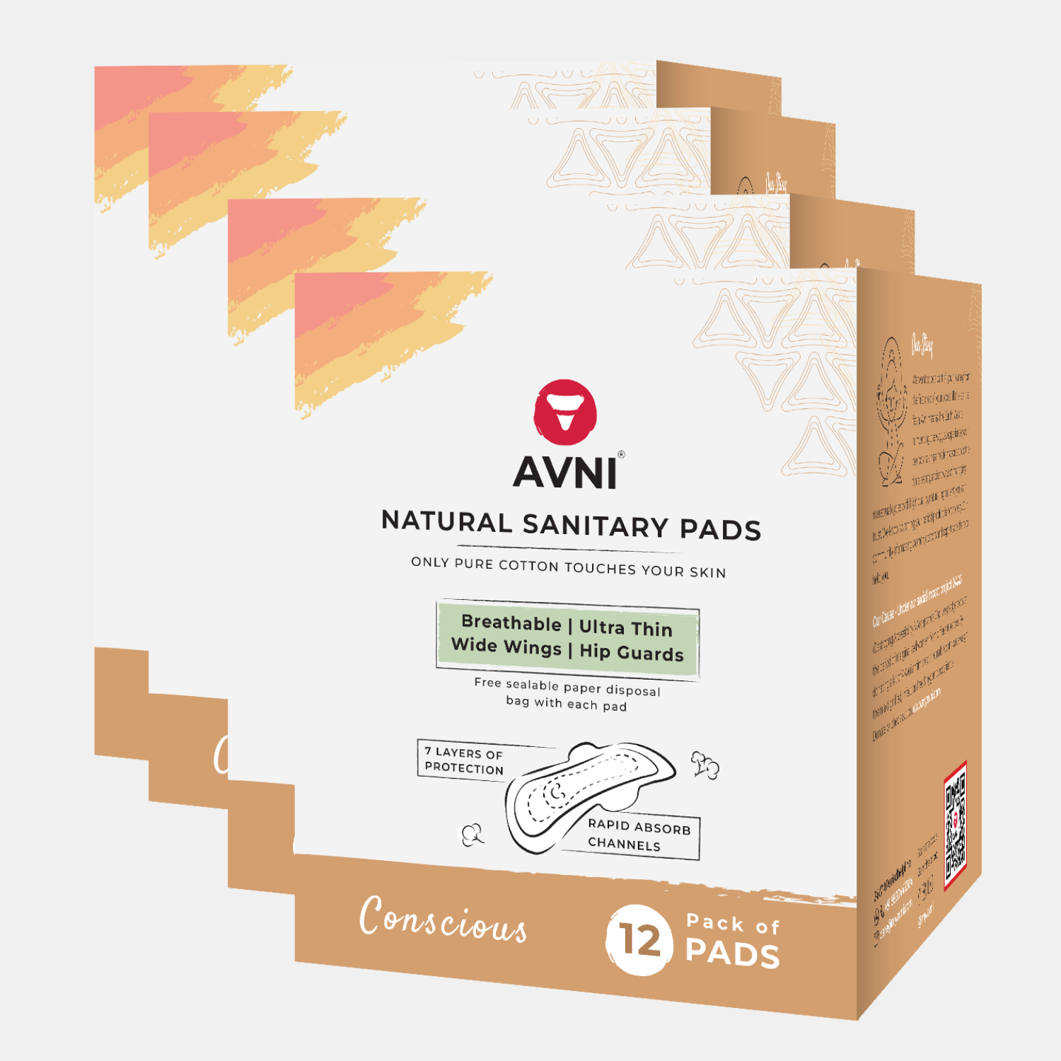 Rashfree Sanitary Pads - Cotton Pads SAVER PACK