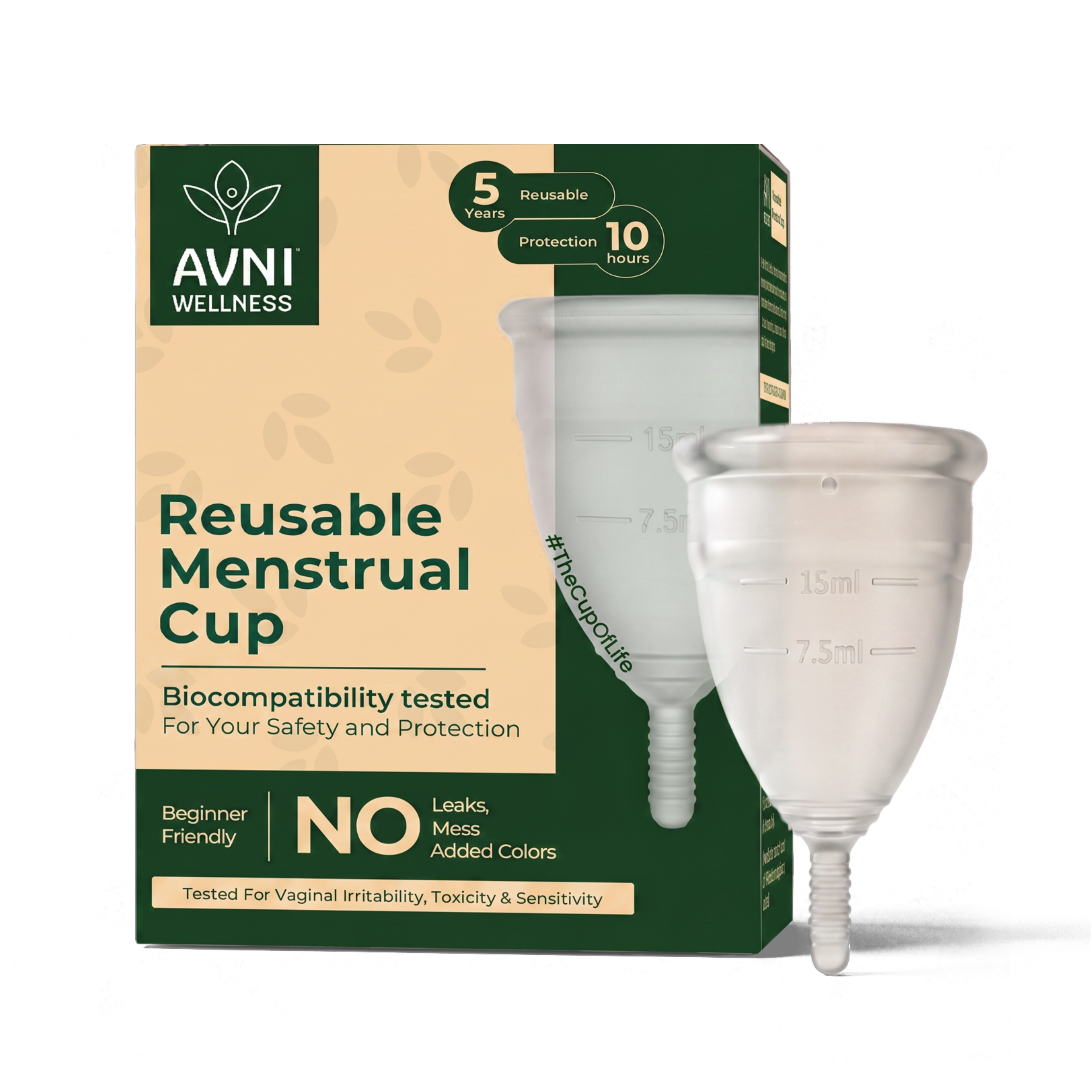 Menstrual Cup | Biocompatibility Tested Reusable Period Cup