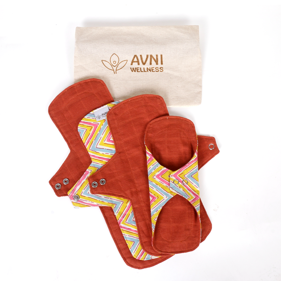 Reusable Panty Liners Avni Wellness - Non Disposable Panty Liners