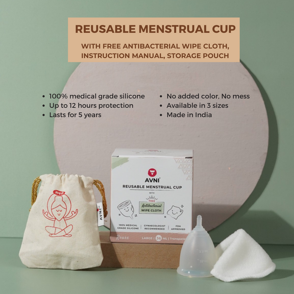 Go Green Period Gift Box - Menstrual cup combo